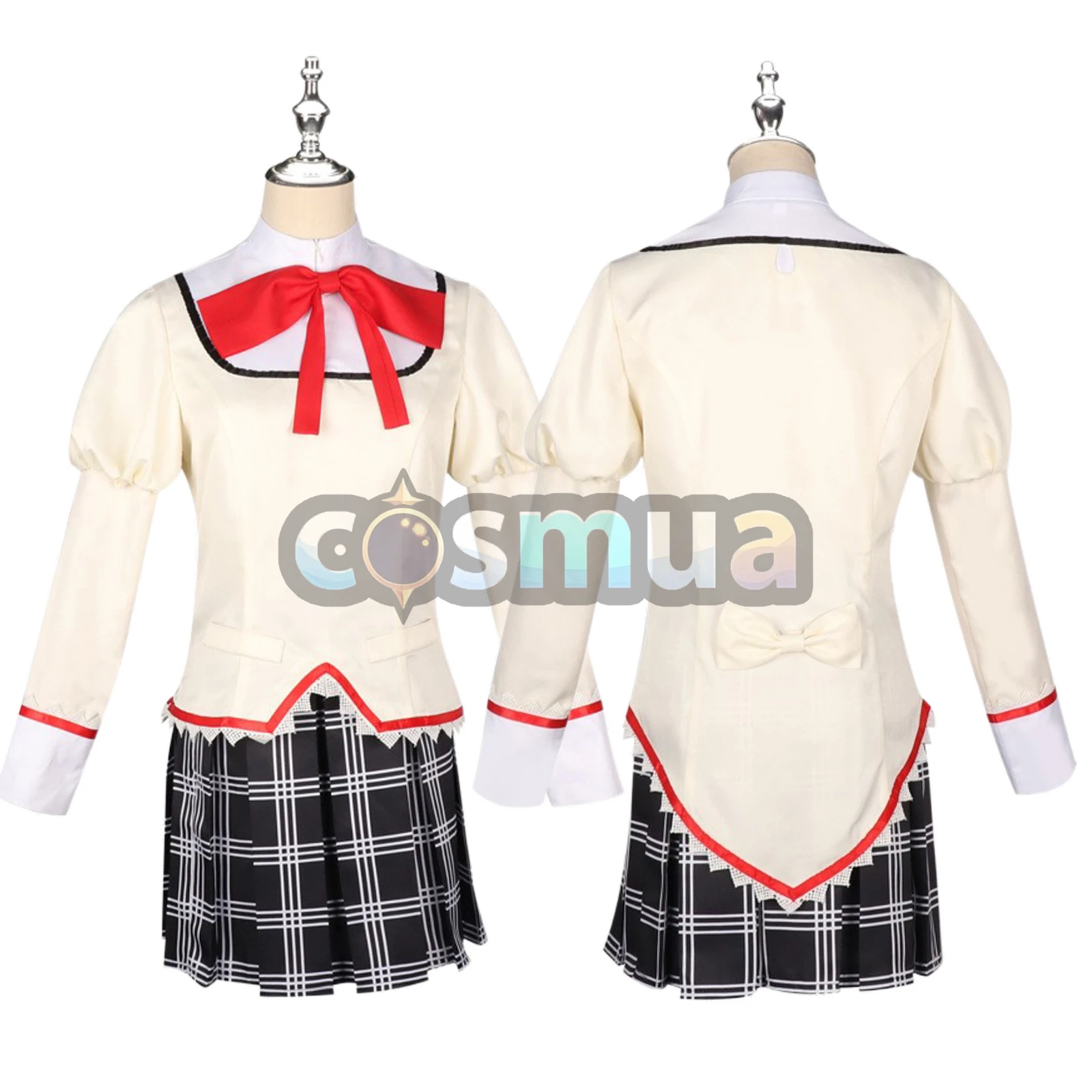 魔法少女まどか☆マギカ 鹿目まどか コスプレ衣装 暁美ほむら 美樹さやか 校服セット